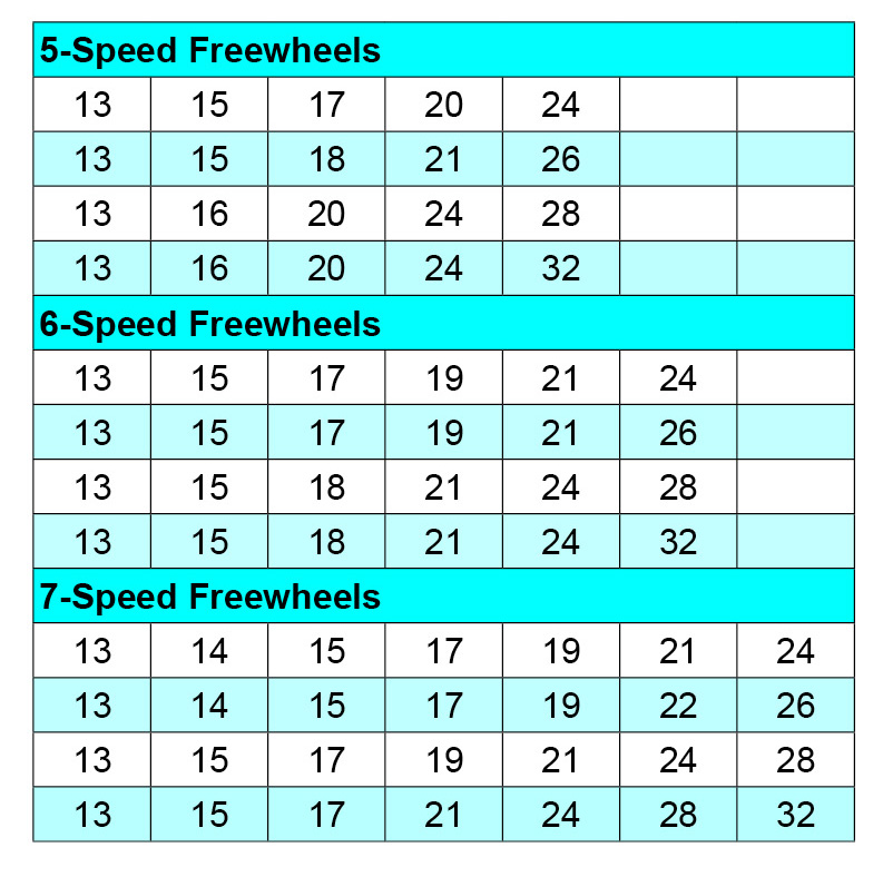 6 speed hot sale freewheel